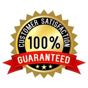 100% customer satisfaction Guarantee badge